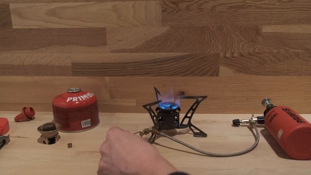 Primus Omnilite TI Silencer vs No Silencer смотреть онлайн