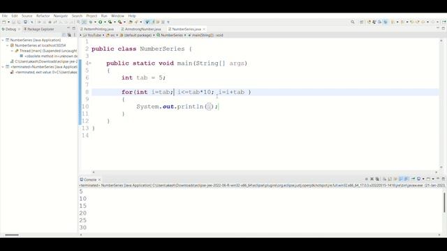 How to Print Tables in Java | Print Multiplication Tables in Console | Java Kannada | Akash R смотреть онлайн
