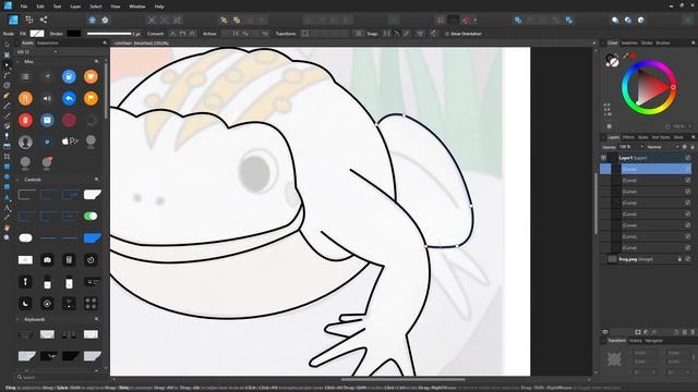 How to Trace an Image using Affinity Designer смотреть онлайн
