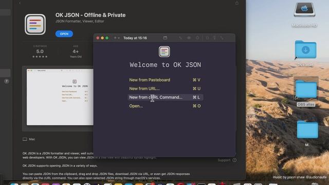 (MAC) OK JSON Offline & Private : Developer Tools Basic Overview (Mac App Store) смотреть онлайн