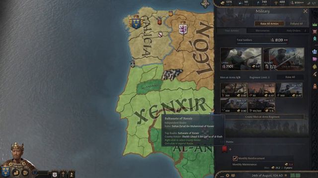 CK3 Gameplay| Sinews of War Mod| Knights of Santiago| Episode 9| A Very foolish war смотреть онлайн