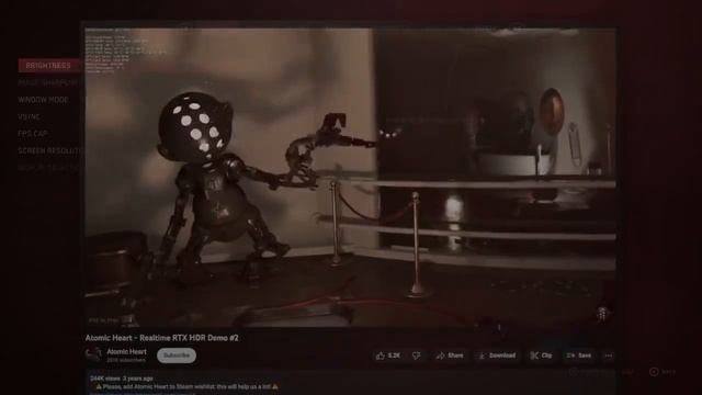 Atomic Heart. Трассировка лучей смотреть онлайн