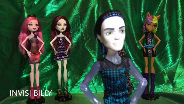 ALL MAUL MONSTERISTAS / Monster High Doll / Gi Gi Invisibilly Clawdeen Spectra Draculaura REVIEW смотреть онлайн