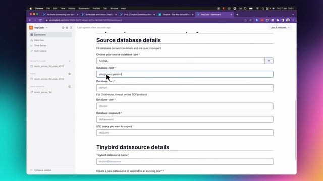 Extending data import in Tinybird with YepCode Forms | YepCode universe смотреть онлайн