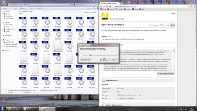 How to install the Nikon NEF codec so you can view images in Windows смотреть онлайн