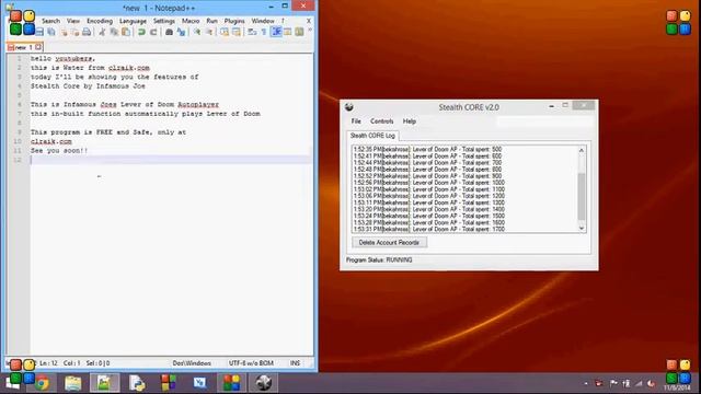 Neopets Cheats: clraik.com Stealth CORE Lever of Doom Autoplayer смотреть онлайн