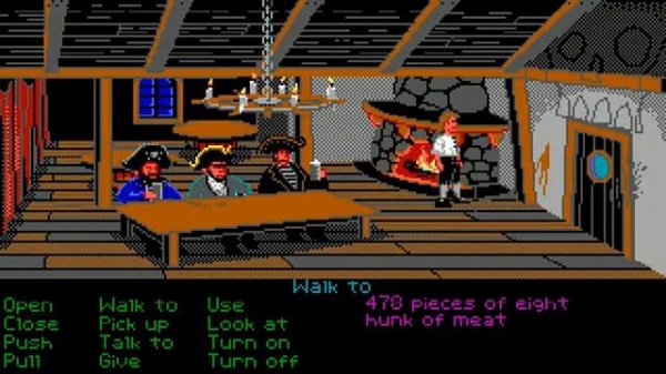 Secret of Monkey Island [MS-DOS] (EGA) Fettucini, Troll, Part2