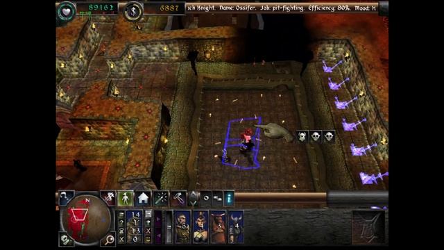 Dungeon Keeper 2 MP - When Pro's build a proper Dungeon, before they attack смотреть онлайн