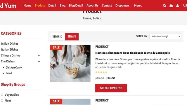 Restaurant website template free download смотреть онлайн