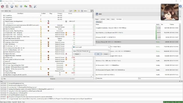 Installing RaceMenu plugins for specific* character presets | SKYRIM AE/SE/LE смотреть онлайн