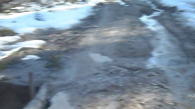 Апрель на даче. Мостик через ручей смотреть онлайн