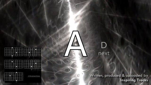 Santana inspired slow rock ballad - Guitar Backing Track смотреть онлайн