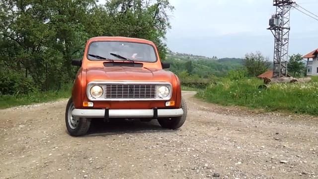 Renault R4 test drive смотреть онлайн