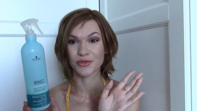 Обзор Schwarzkopf BonaCure кондиционер-спрей "Moisture Kick" смотреть онлайн