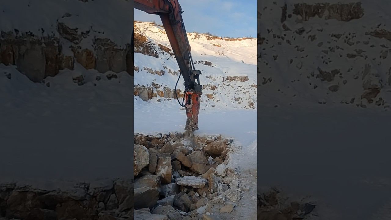 МЕЧТА ЭКСКАВАТОРЩИКА #спецтехника #экскаватор #гидромолот #демонтаж смотреть онлайн