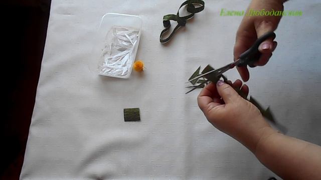 Ромашки из гофрированной бумаги, МК смотреть онлайн