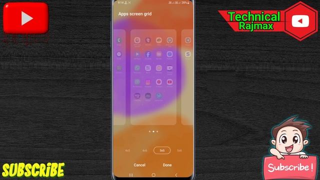 Samsung Phone me Apps Bada & Chhota Kaise Kare | How to Change Apps Icon In Samsung Mobile смотреть онлайн
