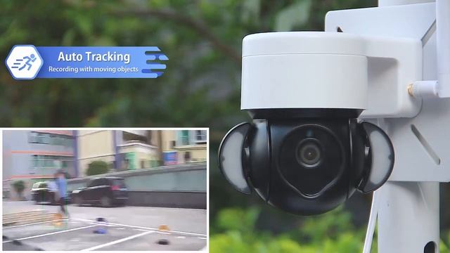 INQMEGA 5MP Wifi TUYA в/камера Smart Cloud PTZ IP. смотреть онлайн