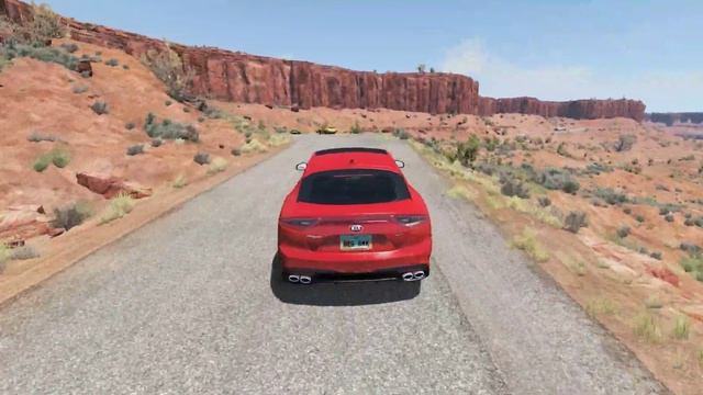 BeamNG drive KIA Stinger GT Gameplay смотреть онлайн