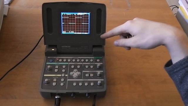 Vintage Hitachi Portable Oscilloscope VC5410 смотреть онлайн