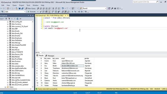 16 How to rollback a query in SQL смотреть онлайн