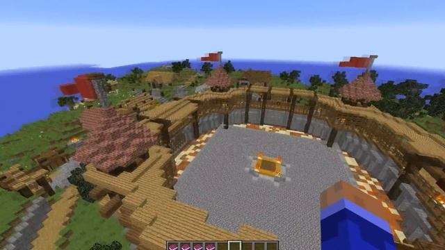 Обзор карт Minecraft -||- КРАСИВАЯ АРЕНА ДЛЯ PVP -||- 1.9 - 1.11 смотреть онлайн