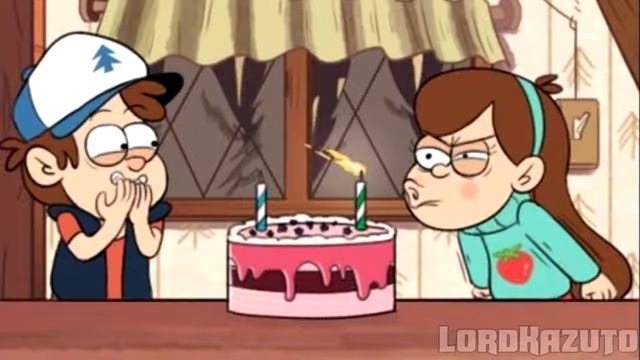 Gravity Falls комикс ¦ День Рождение Мейбл и Диппера! смотреть онлайн