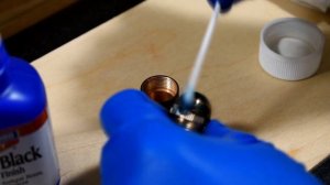 Чернение (патинирование) латуни в домашних условиях средством Brass Black Birchwood Casey