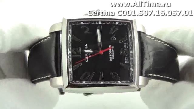Мужские наручные швейцарские часы Certina C001.507.16.057.01 смотреть онлайн