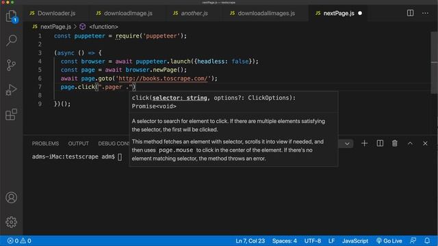 Puppeteer - Go to Next Page Until No Pages Left - PUPPETEER NodeJS p.7 смотреть онлайн