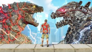 ГОДЗИЛЛА ПРОТИВ МЕХАГОДЗИЛЛЫ ГТА 5 МОДЫ! GODZILLA ОБЗОР МОДА В GTA 5! ИГРЫ ВИДЕО MODS