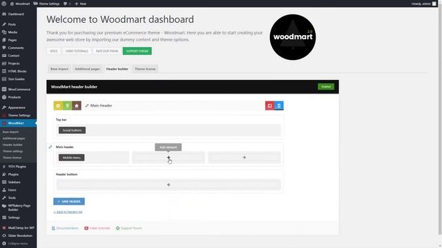 Header responsive settings смотреть онлайн