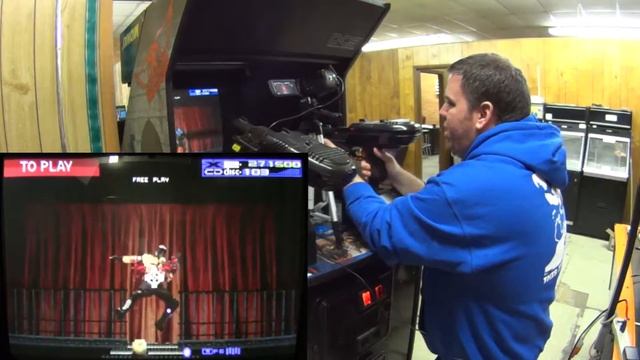 Steve's Arcade Ep 2 - Revolution X Arcade review смотреть онлайн