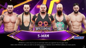 wwe2k19 5 men #1