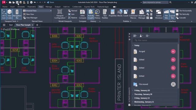 AutoCAD 2024 - Feature demo video activity insights (CZ) смотреть онлайн