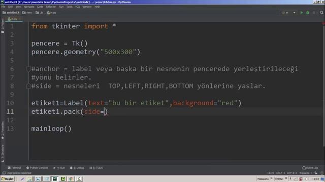 Pencereye label ekleyelim Python Tkinter #19 смотреть онлайн