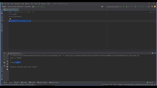 #input #function #python Take Input from User in Python смотреть онлайн