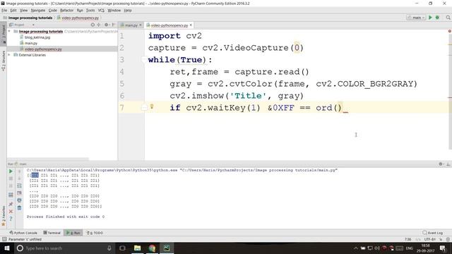 Loading a Video Using OpenCV - Image Processing using Python Open CV Hindi#3 смотреть онлайн