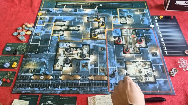 Настолки по-домашнему!! Sniper Elite Boardgame- обзор настольной игры.