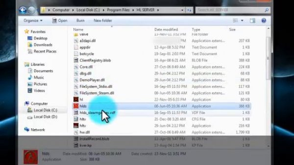 Half Life dedicated server