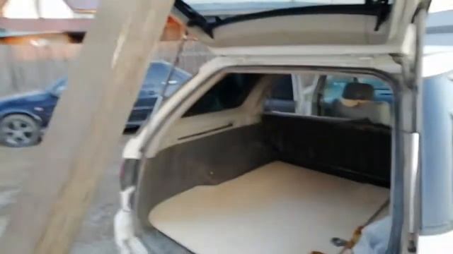 Фанера на пол в багажнике. #nissan #expert