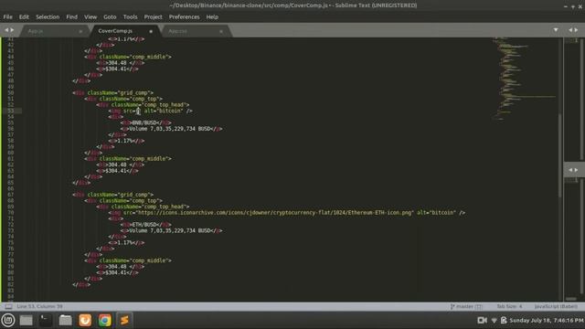 ?Let's Build Binance Web UI? In React Js ? | Binance clone Part 2 смотреть онлайн