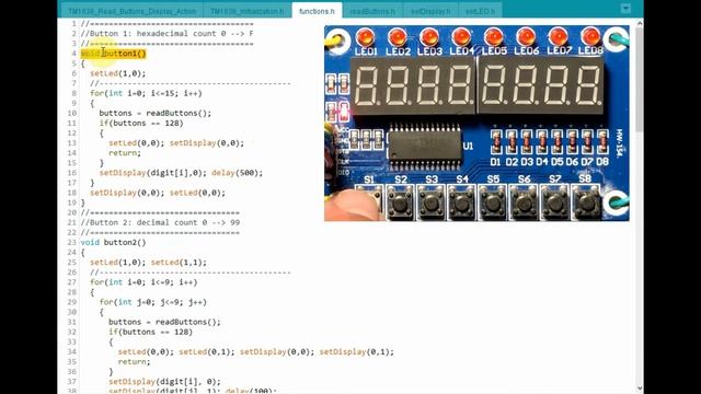 TM1638 Programming (part 3) смотреть онлайн