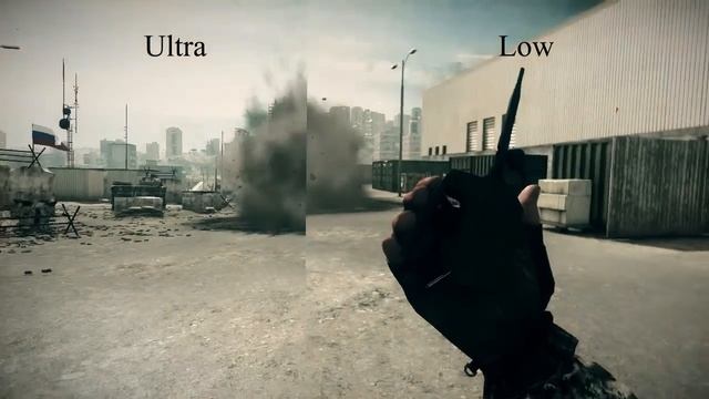 Battlefield 3 Ultra vs Low Comparison HD - Strike at Karkand смотреть онлайн