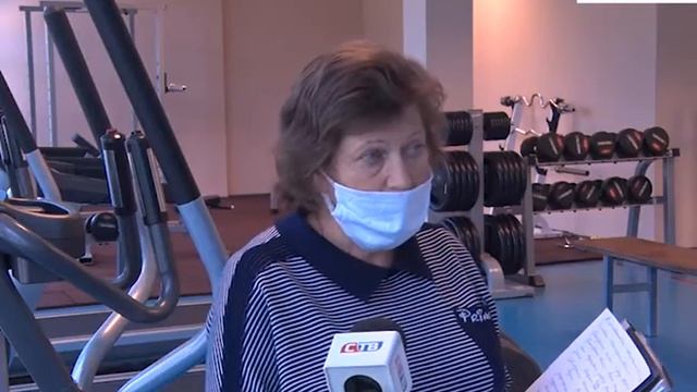 Ледовый дворец «Кристалл» открыт для занятий силовым тренингом смотреть онлайн