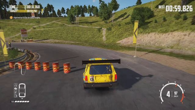 Wreckfest -New Woodland Dash: Time Attack 2- PS5 [4K] смотреть онлайн