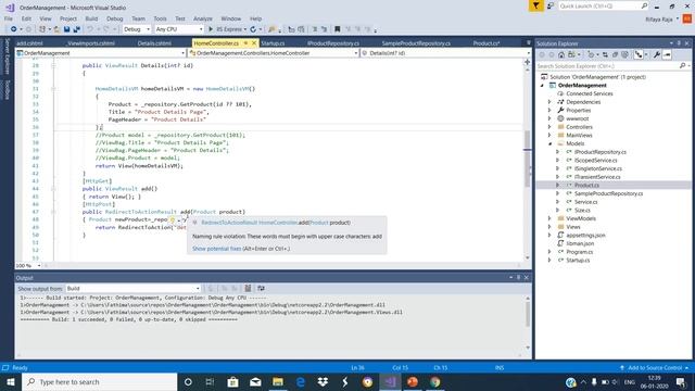 Part 53-Model Validation In Asp.net смотреть онлайн