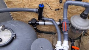 Фильтрация пруда бусеничным фильтром