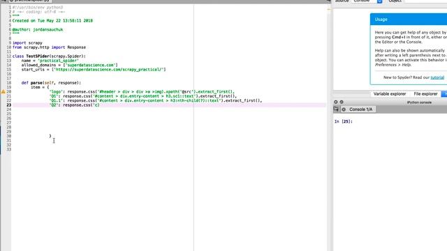 WEB SCRAPING WITH SCRAPY - PRACTICAL SOLUTION смотреть онлайн