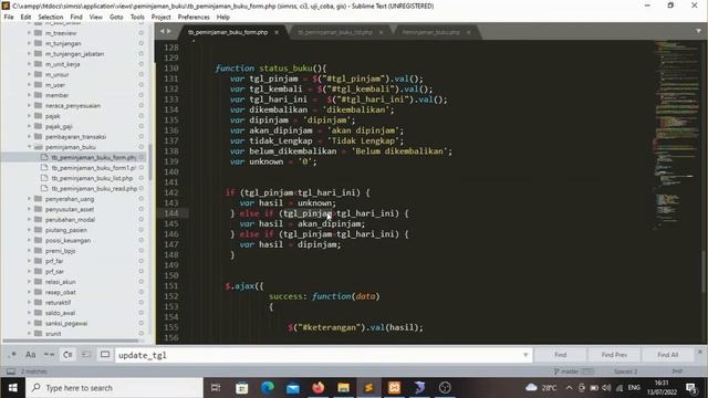 Membuat autofill set status otomatis dari input tipe date смотреть онлайн